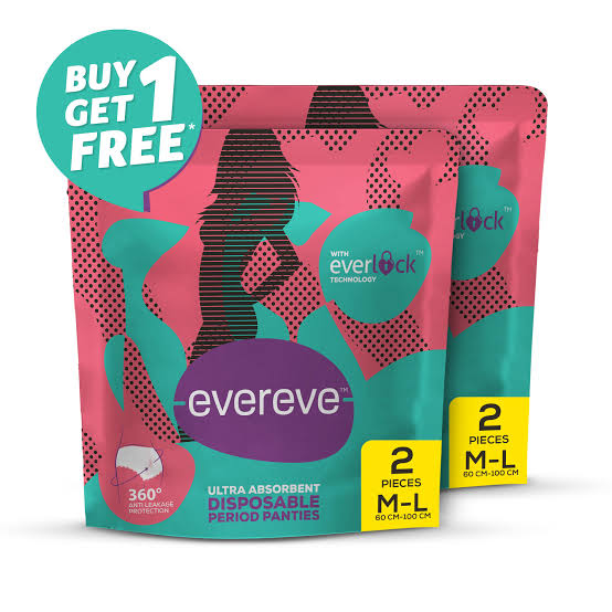 Universal evereve  period panties M-L