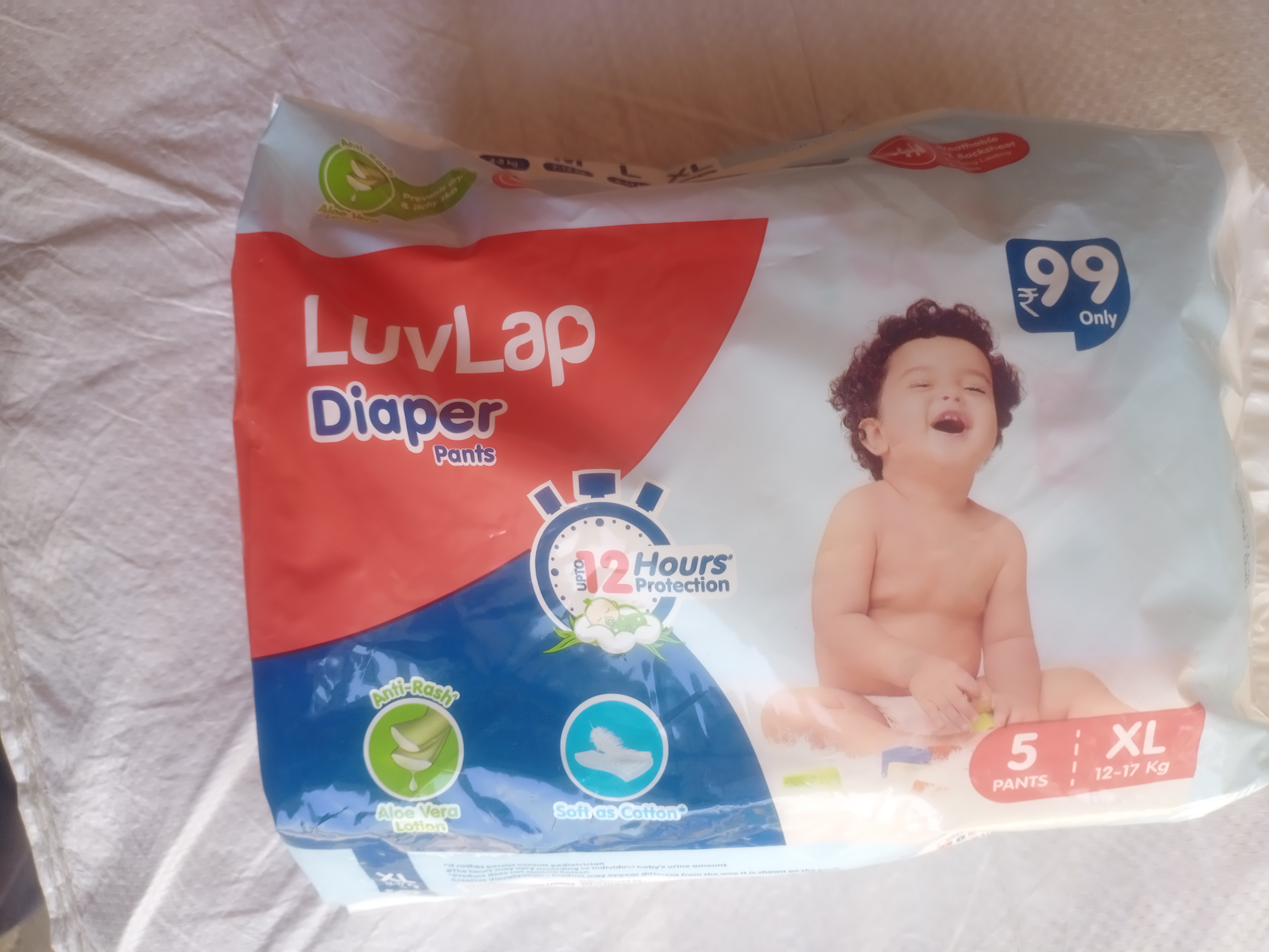 Universal luvlap diapers XL 5