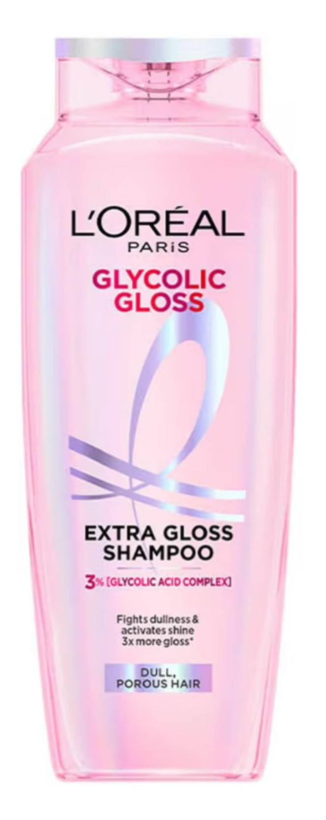L'Oreal Paris Glycolic Gloss Shampoo, 3X More Gloss,80ml