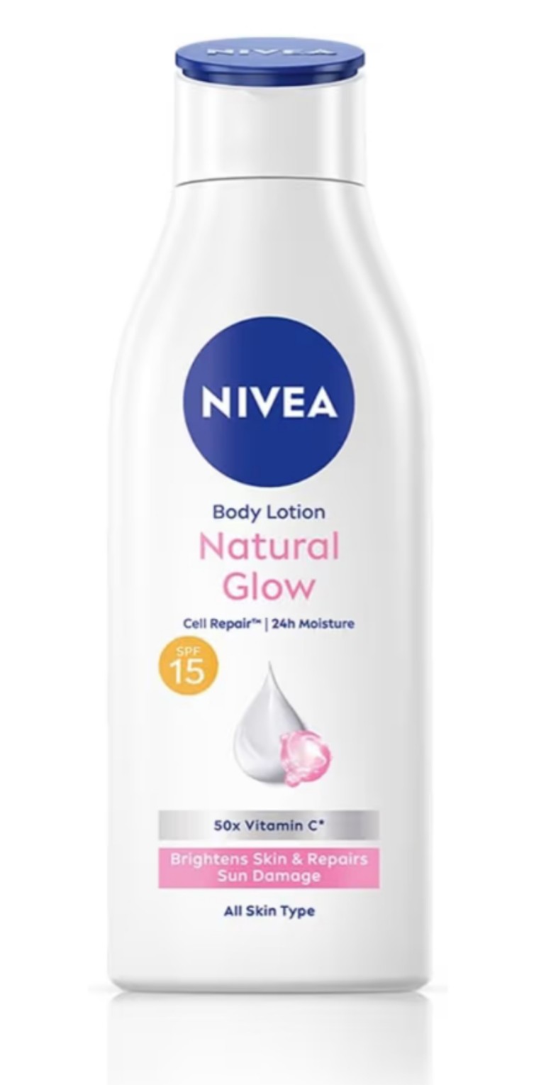 nivea natural glow body lotion 200ml