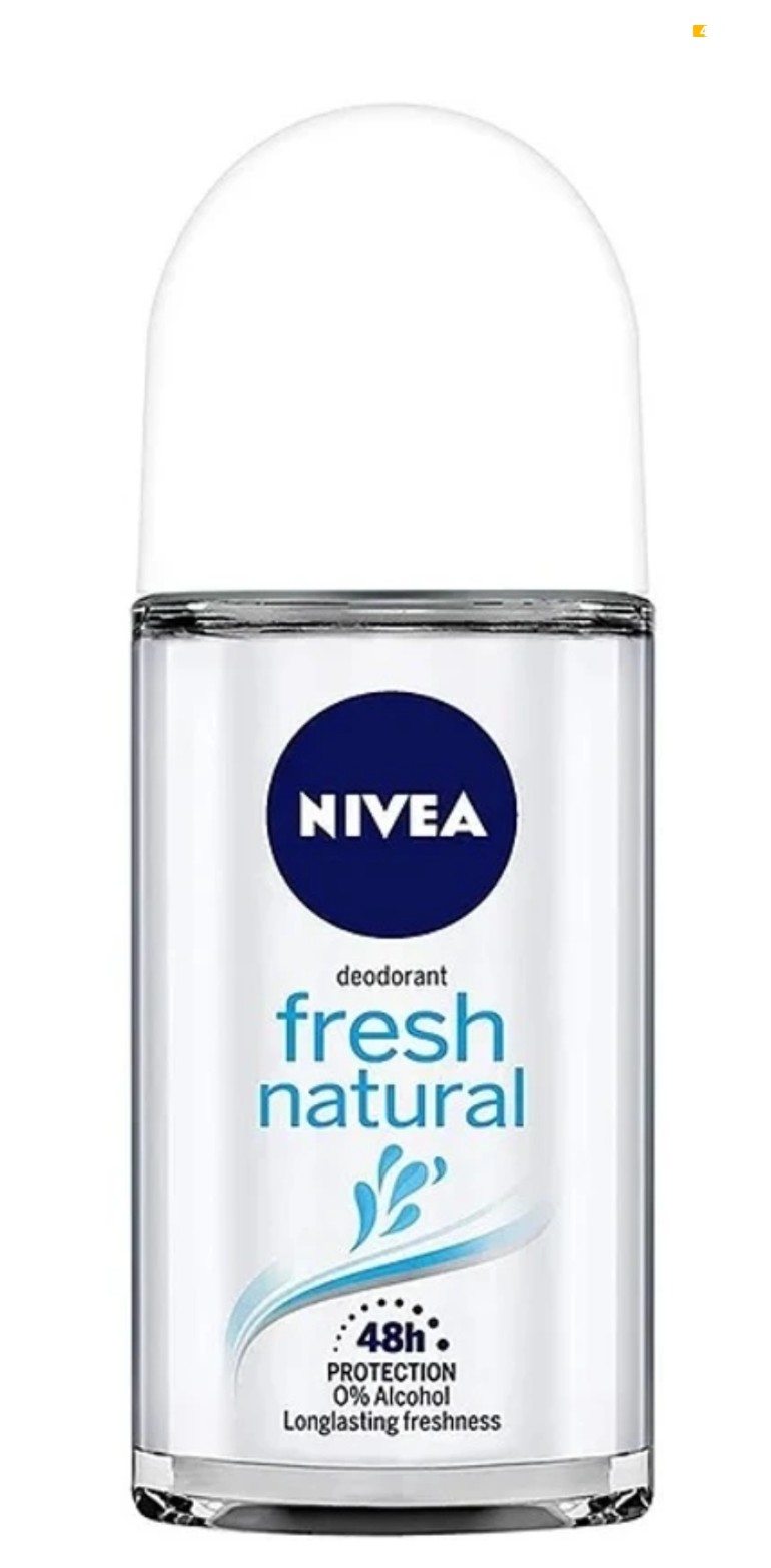 nivea fresh natural roll on 25ml