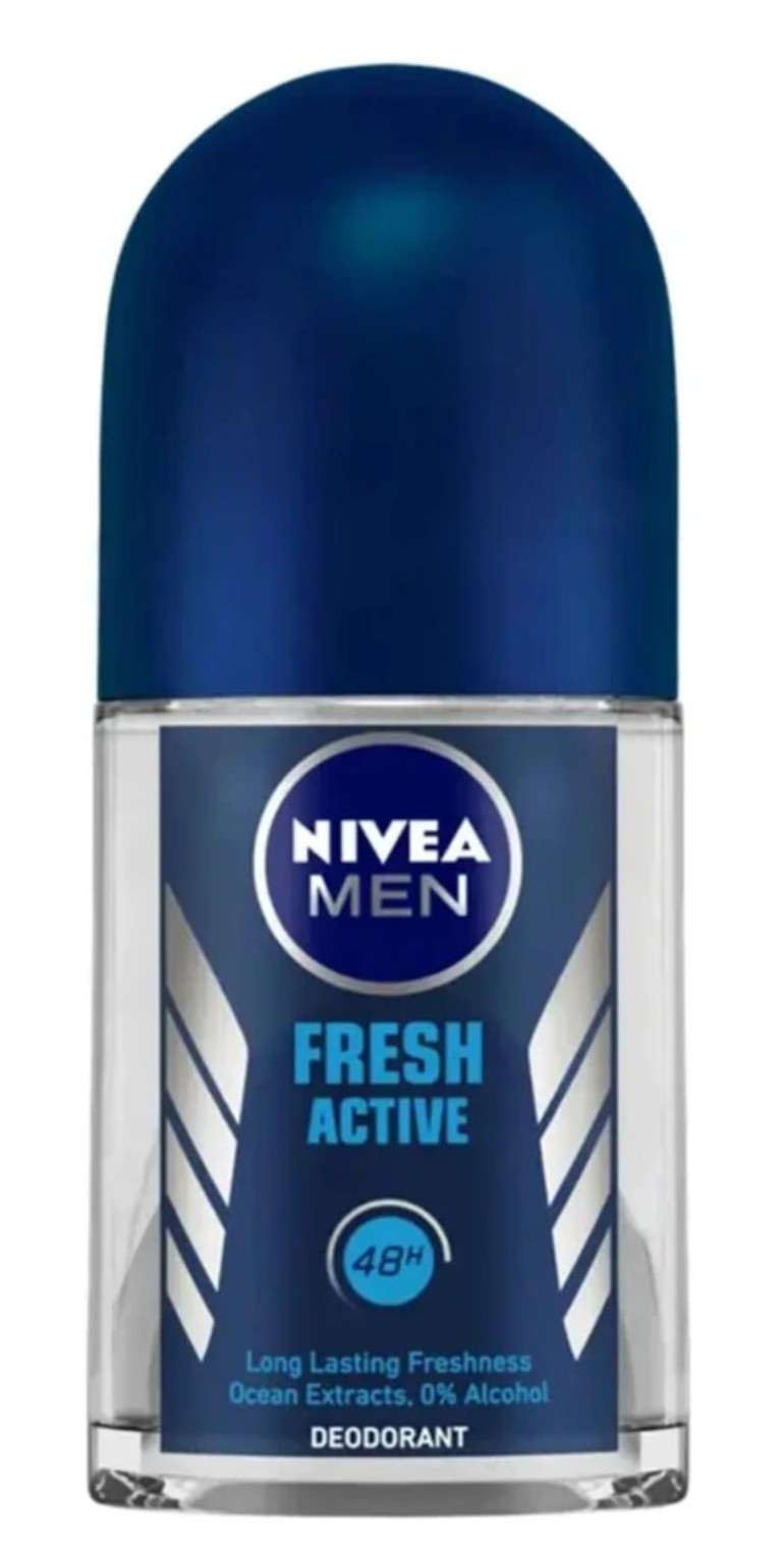 nivea men fresh active roll on 25ml